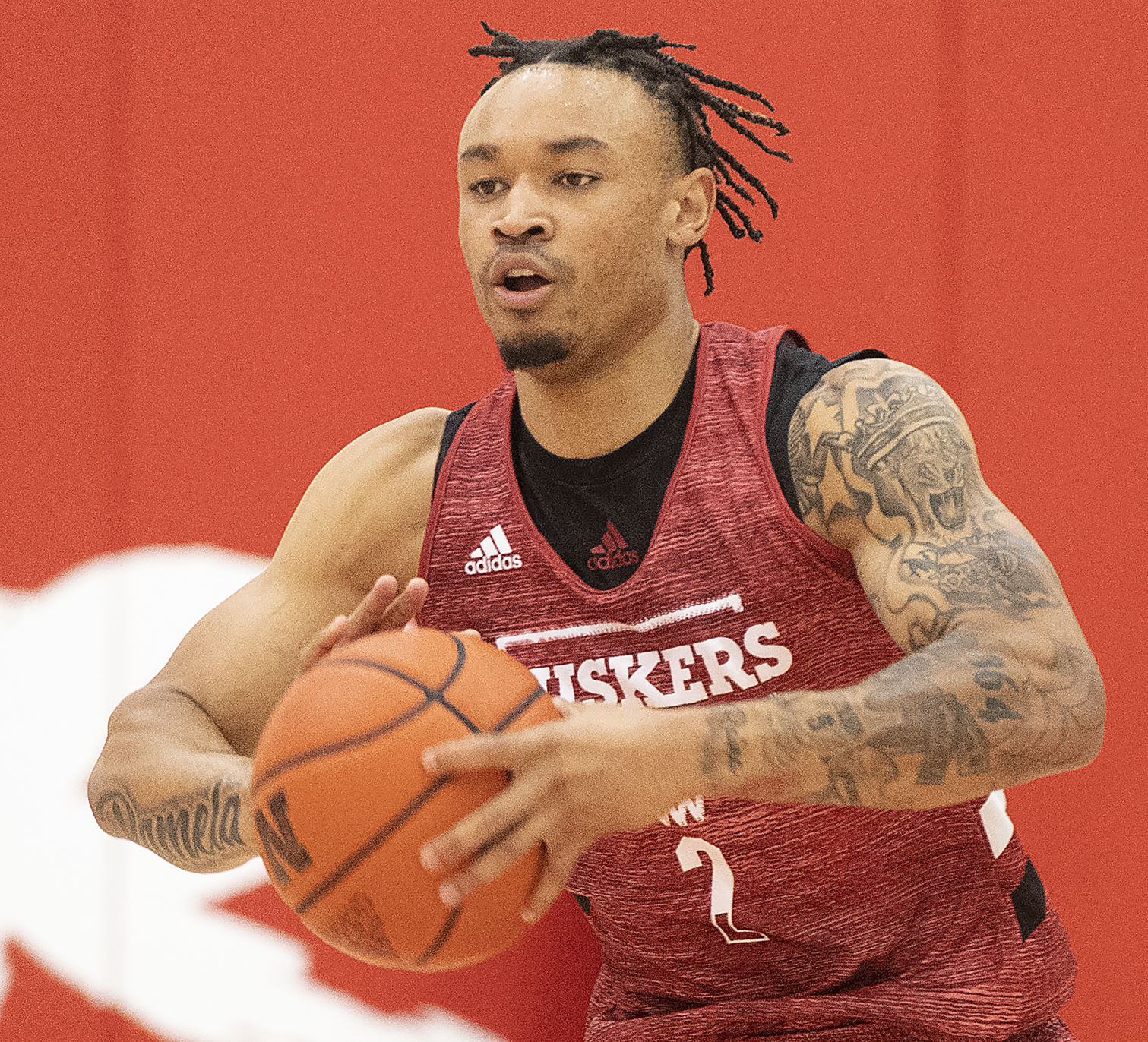 NU men's basketball practice, 10.5